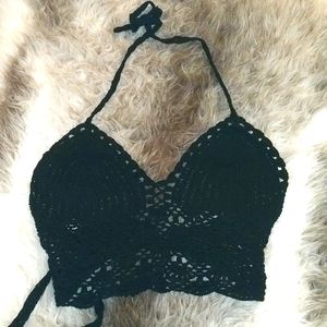 Handmade crochet beach top
